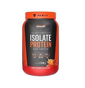Isolate Protein Tangerina Com Morango 900g - New Millen