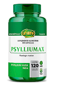 Psyllium 120 Cápsulas 550 mg - UNILIFE