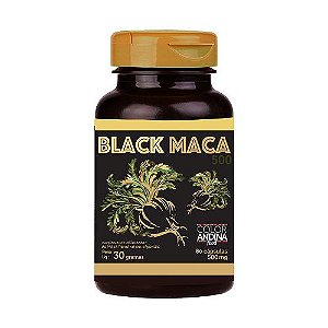 Maca Black Vegana 60 Cápsula 480 mg - COLOR ANDINA