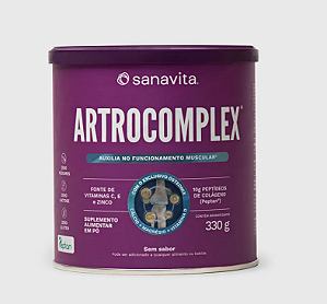 Artrocomplex 330 g Sem Sabor - Sanavita