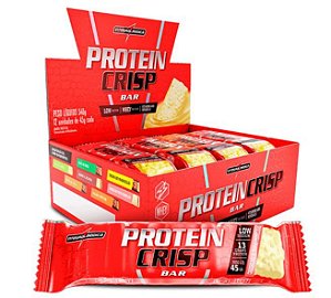 PROTEIN CRISP BAR CHEESECAKE FRUTAS VERMELHAS 12 UN - INTEGRAL MÉDICA