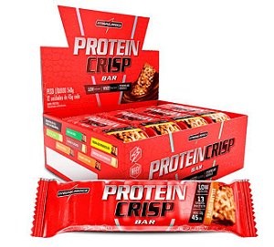 PROTEIN CRISP BAR PEANUT BUTTER 12 UN - INTEGRAL MÉDICA