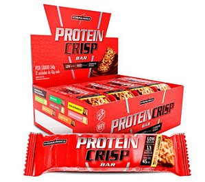 PROTEIN CRISP BAR TRUFA DE MARACUJÁ 12 UN - INTEGRAL MÉDICA