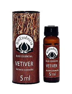 Óleo Essencial de Vetiver 5 ml - BIOESSÊNCIA