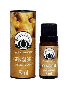 Óleo Essencial de Gengibre 5 ml - BIOESSÊNCIA