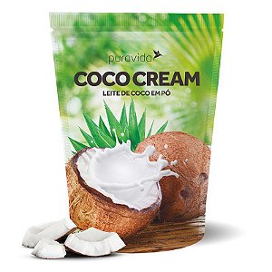 Coco Cream Leito de Coco em Pó 250 g - PURAVIDA