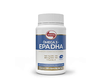 Ômega 3 EPA - DHA 1000 mg 60 Cápsulas - VITAFOR