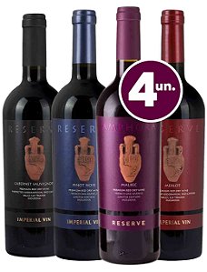 Kit Imperial Vin Reserve - 4 garrafas