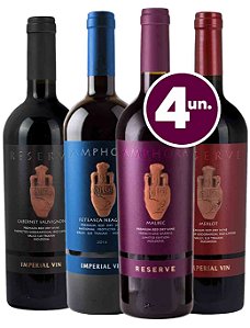 Kit Imperial Vin Reserve - 4 garrafas