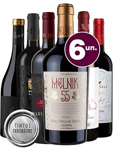 KIT TINTOS EMBLEMÁTICOS - 6 garrafas