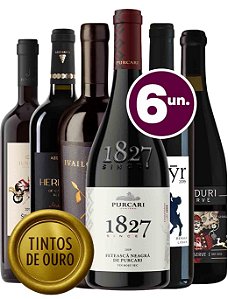Kit Tintos de Ouro - 6 garrafas