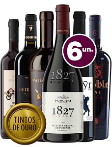 Kit Tintos de Ouro - 6 garrafas