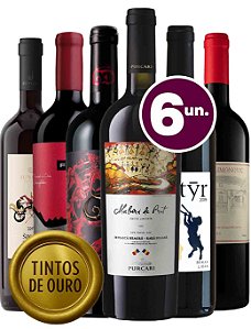 Kit Tintos de Ouro - 6 garrafas