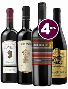 KIT Tintos da Bulgária- 4 garrafas