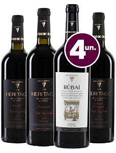 KIT Tintos do Azerbaijão - 4 garrafas