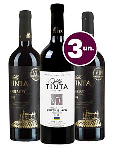 KIT Tintos da Ucrânia - 3 garrafas