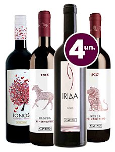 KIT Tintos da Grécia - 4 garrafas