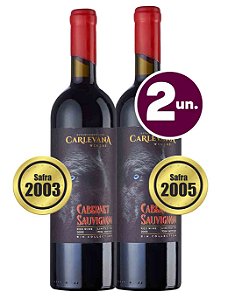 Kit Carlevana Collection 2003/2005 - 2 garrafas