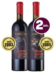 Kit Carlevana Collection 2003/2005 - 2 garrafas