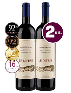KIT Tenuta San Guido Le Difese IGT - 2 garrafas