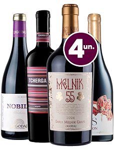 Kit Bulgária PREMIUM - 4 garrafas