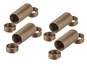 KIT 4 MOLAS HORIZONTAL DE SUSPENSÃO ORIGINAL LAVADORA ELECTROLUX - 72002208