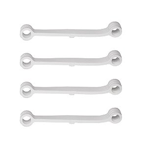 Kit Tirante Cristal Compatível Lavadora Brastemp / Consul (KIT COM 04 UN) - 326000516