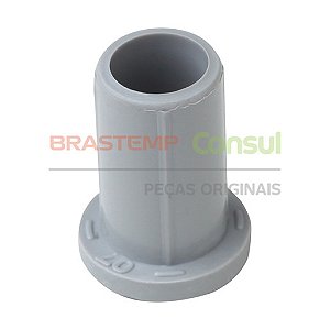 Bucha Do Pino Dobradiça Original Lavadora Brastemp - W10406876