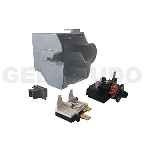 Relé E Protetor Térmico Compressor Embraco Geladeira / Freezer 1/5 Egas70 -  220V