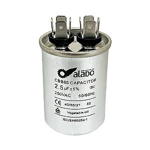 CAPACITOR 2.5UF 250V - AR CONDICIONADO