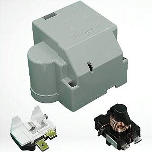 Rele E Protetor Térmico Embraco 1/6 Em55Her Em55Hnr Emi60Her 220V - Com Caixa