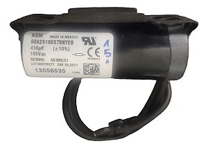 Capacitor De Geladeira Para Motor 1/3+ 416UF 165VAC 127V
