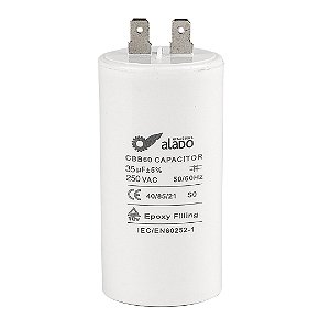 CAPACITOR 35 MFD 250V C/TERMINAL 38 X 73