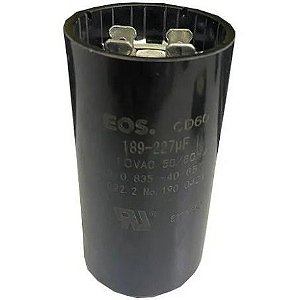 Capacitor Eletrolítico 189-227 MFD 220V