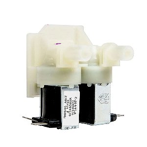 Válvula Dupla 220V para Máquina de Lavar - W10201539