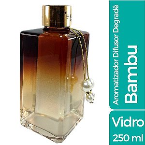 Aromatizador de Ambientes Bambu Square Degradê Marrom D