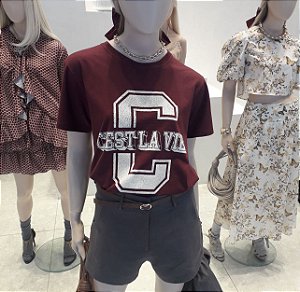 CAMISETA CEST LA VIE