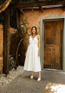 VESTIDO PESPONTO