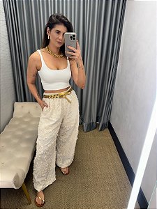 CALÇA TEXTURIZADO