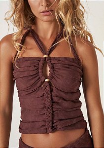 BLUSA JACQUARD AMBAR