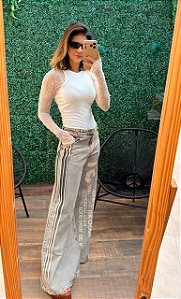 CALÇA ESTONADA