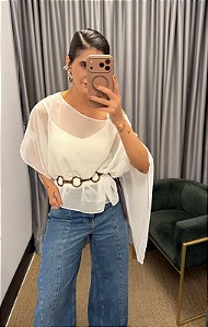 BLUSA CELESTE