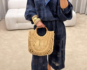 BOLSA MACRAME RESORT