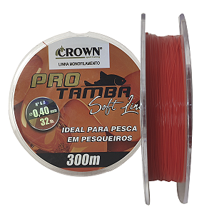 Linha Pro Tamba Para Pesqueiro 0.37mm Carretel 300m Crown