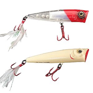 Isca Artificial Vulcan 65 Superfície + Porta isca individual