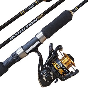 Vara Evolution 30lb Marine Sports 1,68m Inteiriça + Molinete