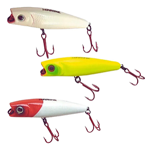 Isca Artificial Stick One 65 Para Pesca Com Garateias Reforçadas Marine Sports