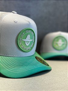 BONÉ VELHO JACK - BRANCO E VERDE