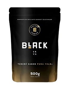 Erva Mate Black Erva 500g pura folha