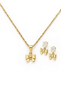 Conjunto Infantil Lacinho Pendurado